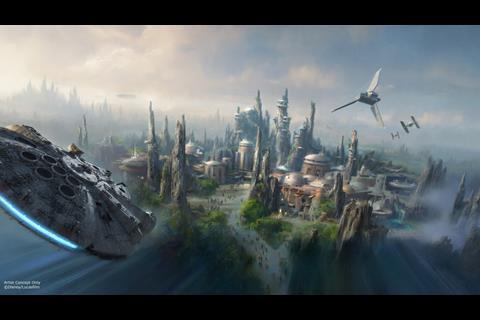 Star Wars Disney Parks concept art